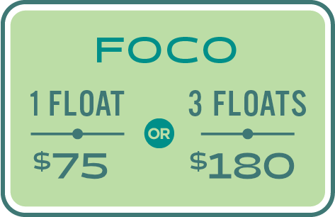 Fort Collins Gift Cards: $75 for 1 float, $180 for 3 floats.